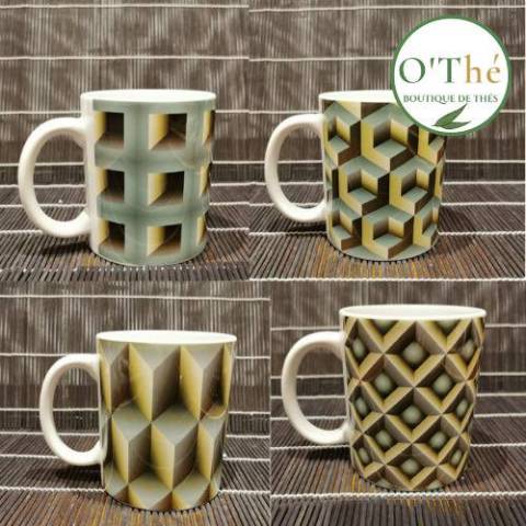 SET 4 MUGS ET INFUSION